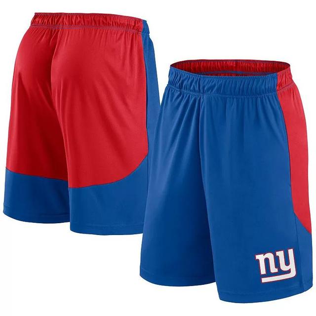 Mens Fanatics Royal/Red New York Giants Go Hard Shorts Product Image