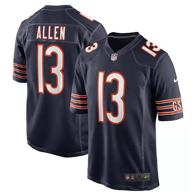 Mens Nike Keenan Allen Chicago Bears Game Jersey Blue Product Image