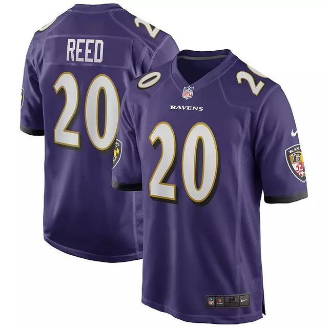 Mens Nike Ed Reed Baltimore Ravens Game Retired Player Jersey Product Image