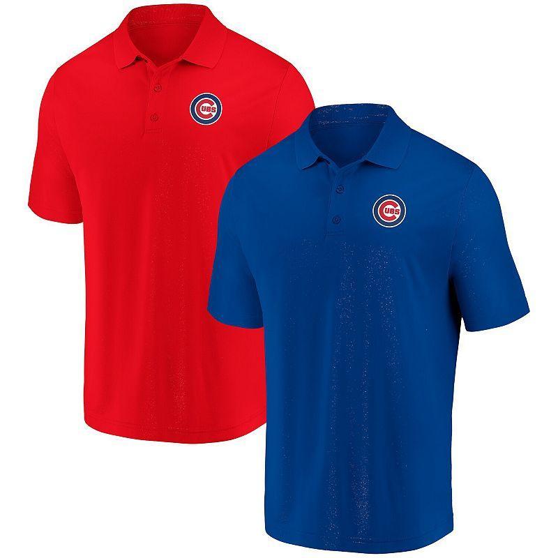 Mens Fanatics Branded Royal/Red Chicago Cubs Polo Combo Pack Product Image