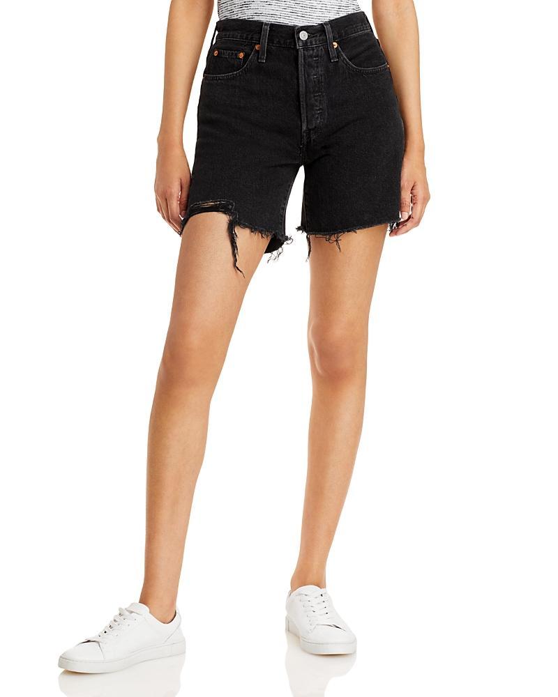 levis 501 Mid Thigh Denim Shorts Product Image