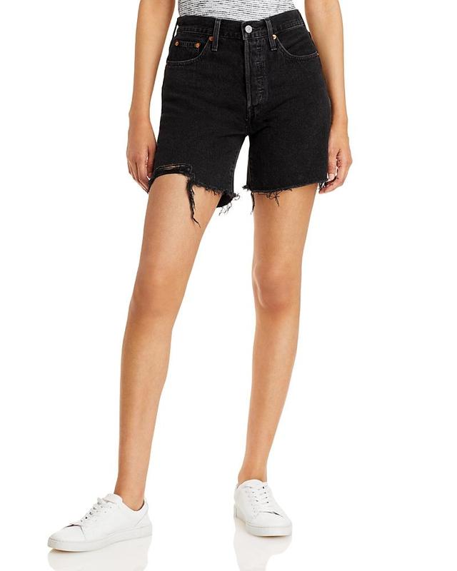 levis 501 Mid Thigh Denim Shorts Product Image