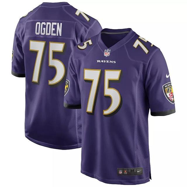 Mens Nike Jonathan Ogden Baltimore Ravens Game Retired Player Jersey Product Image