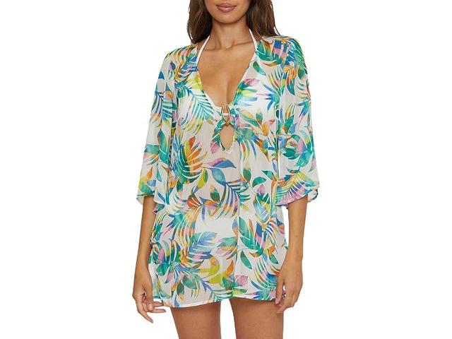 BECCA Isle Verde Chiffon Tunic Women's Dress Product Image