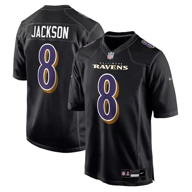 Mens Nike Lamar Jackson Baltimore Ravens Fashion Game Jersey Product Image