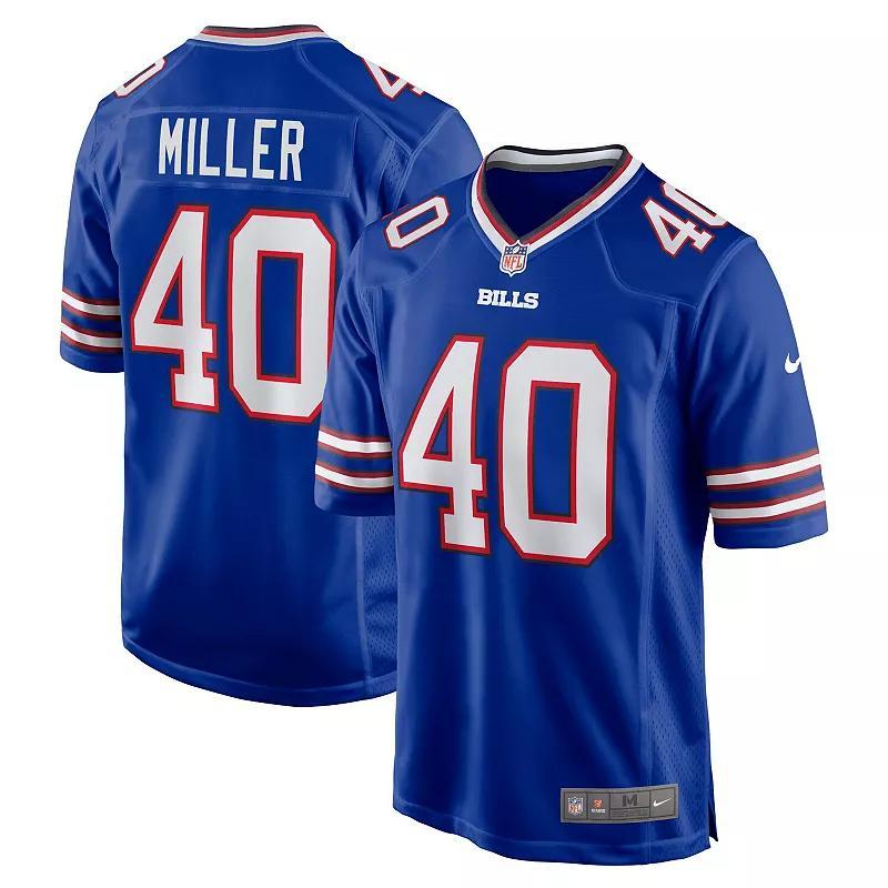 Mens Nike Von Miller Royal Buffalo Bills Game Jersey - Royal Product Image