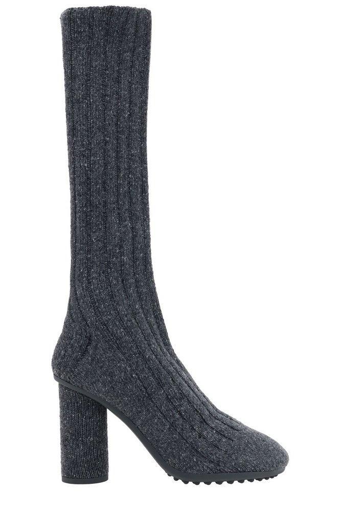 Atomic Wool Tall Sock Boots In Grey Product Image