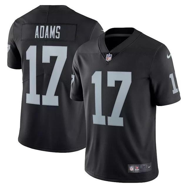 Mens Nike Davante Adams Black Las Vegas Raiders Vapor Limited Jersey Product Image