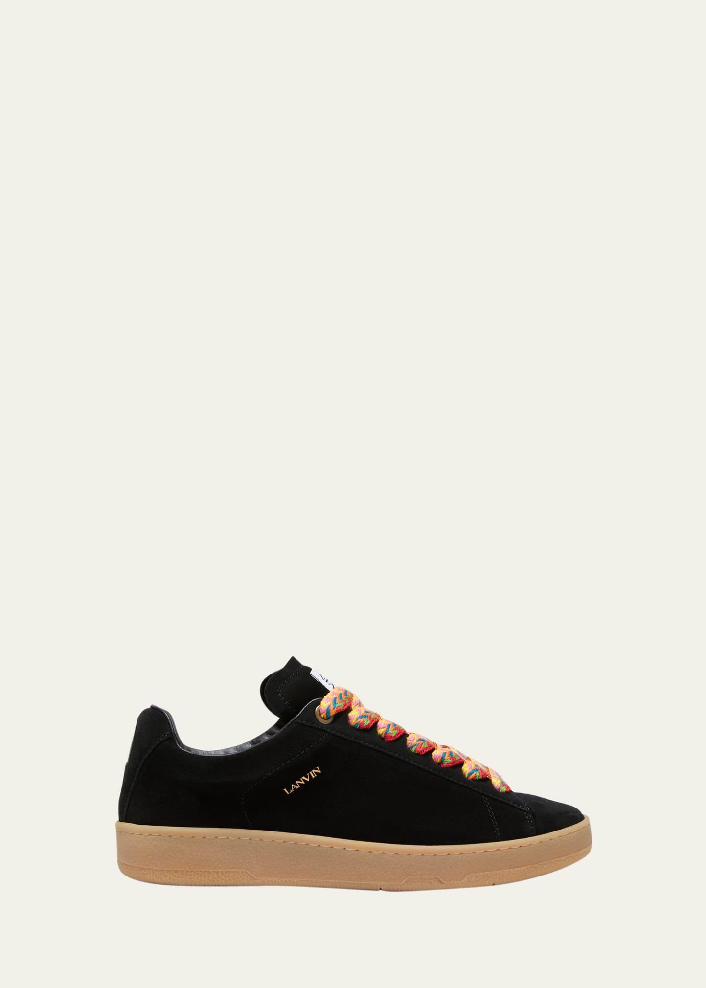 Lanvin Mens Lite Curb Low Top Sneakers Product Image