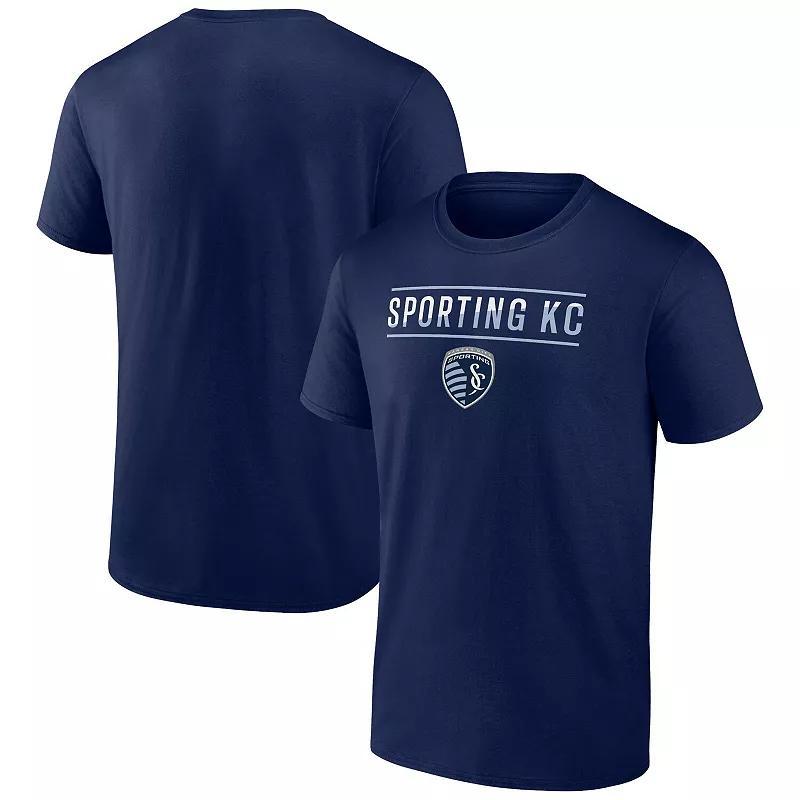 Mens Fanatics Sporting Kansas City Iconic T-Shirt Blue Product Image