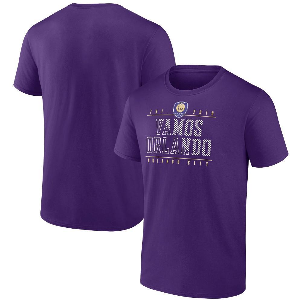 MLS Orlando City SC Mens Short Sleeve Pitch Core T-Shirt Product Image