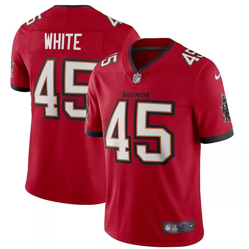 Mens Nike Devin White Tampa Bay Buccaneers Vapor Limited Jersey Product Image