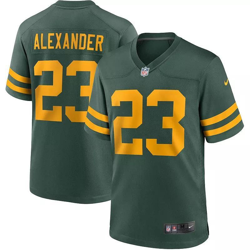 Mens Nike Jaire Alexander Bay Packers Alternate Game Player Jersey Product Image