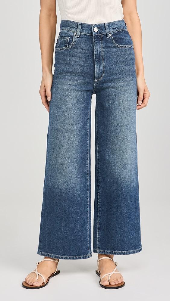 DL1961 Hepburn Wide Leg Jeans: High Rise Vintage | Shopbop Product Image