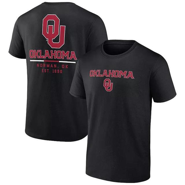 Mens Fanatics Branded Oklahoma Sooners Game Day 2-Hit T-Shirt Product Image