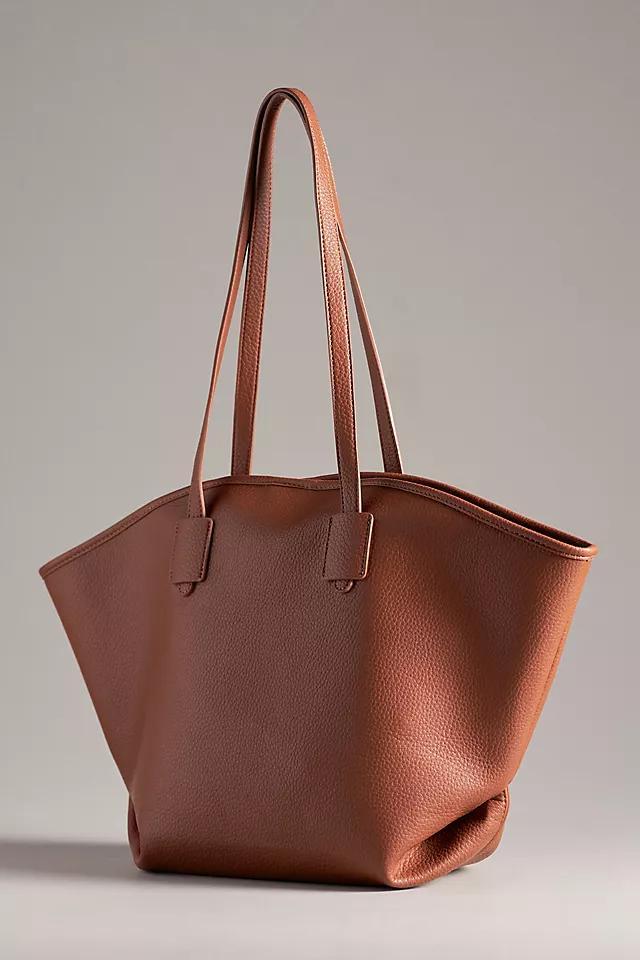 Angular Pebbled Tote Product Image