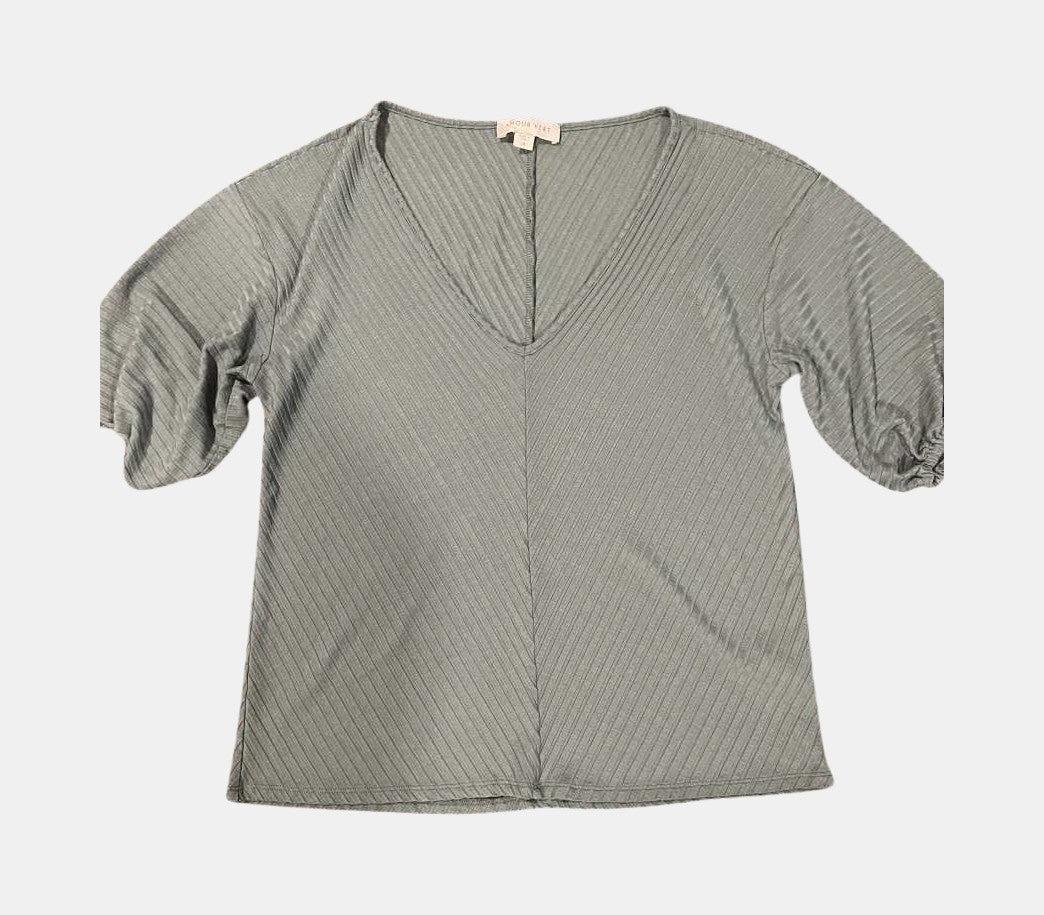 Manette Ribbed Top - Balsam Green - ReAmour Product Image