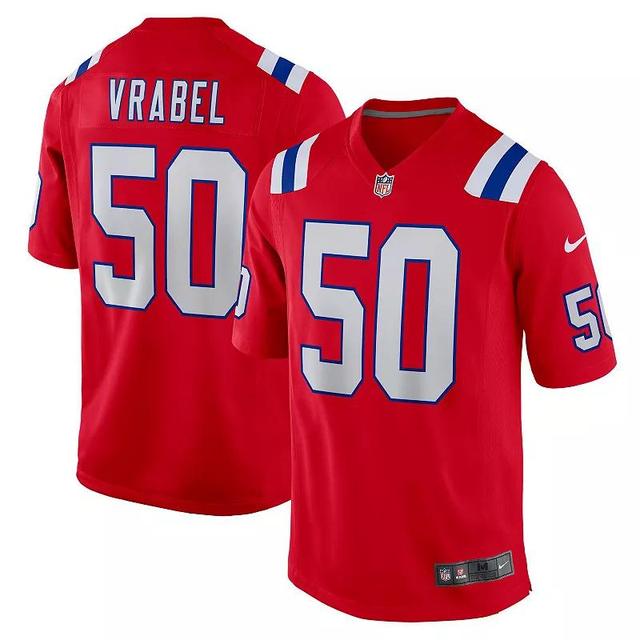 Mens Nike Mike Vrabel New England Patriots Retired Player Alternate Game Jersey Product Image