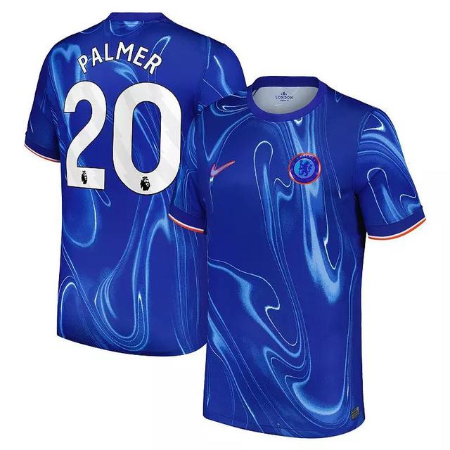 Mens Nike Cole Palmer Blue Chelsea 2024/25 Home Replica Player Jersey Product Image