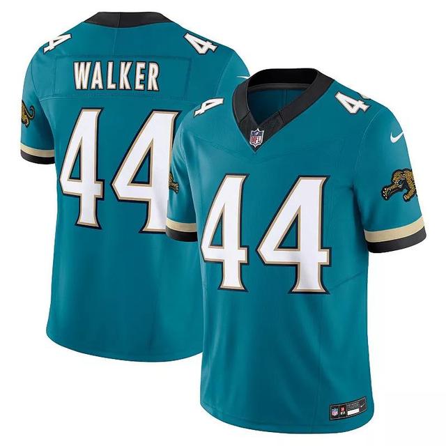 Mens Nike Travon Walker Teal Jacksonville Jaguars Prowler Throwback Vapor F.U.S.E. Limited Jersey Product Image