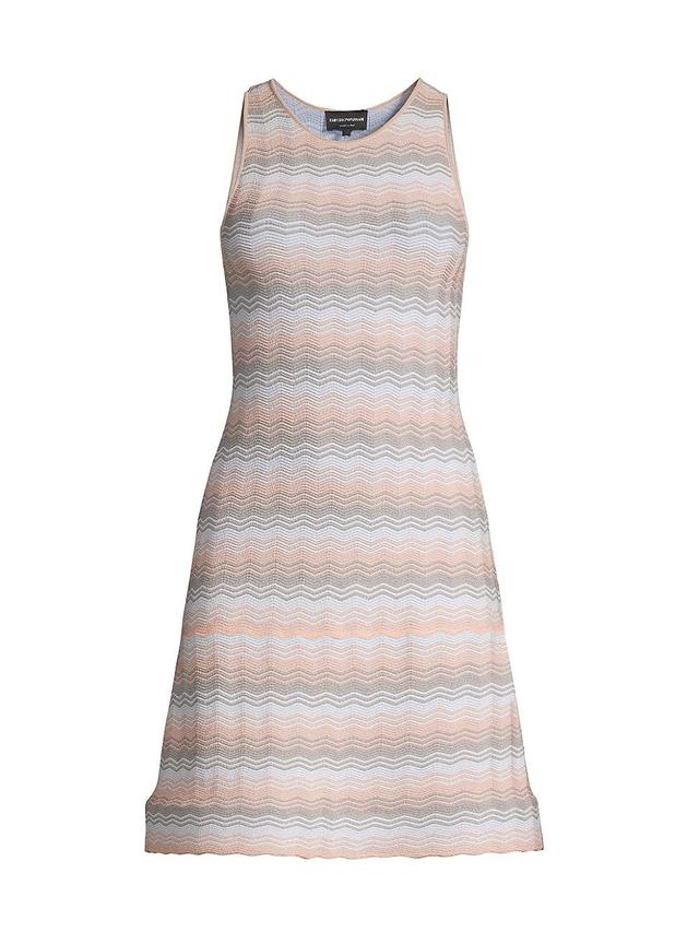 Womens Jacquard Minidress Product Image