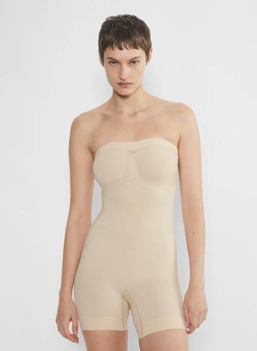 shapeenhance™ strapless romper Product Image