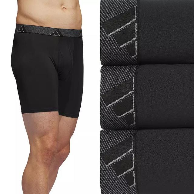 Mens adidas 3-pack Microfiber Boxer Briefs Product Image