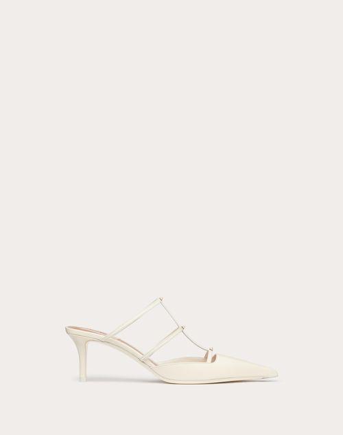 ROCKSTUD WISPY CALFSKIN MULE 60MM Product Image