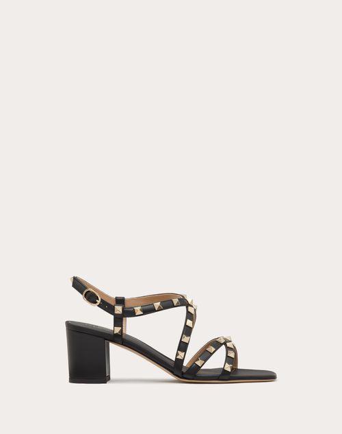 ROCKSTUD CALFSKIN SANDAL WITH STRAPS 60MM Product Image