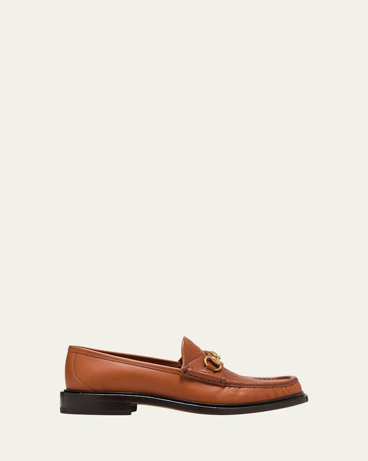 Mens Wislet Leather Horsebit Loafers Product Image