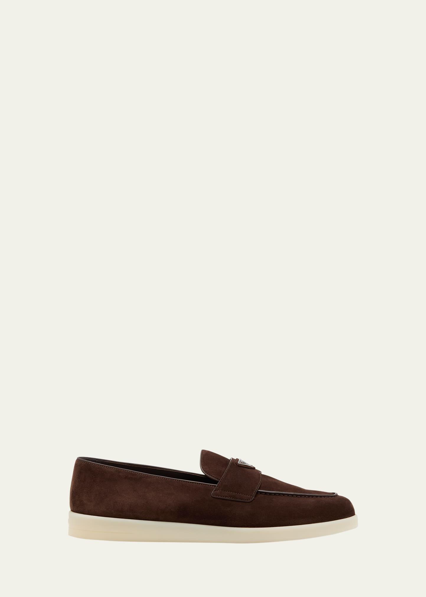 Mens Suede Loafers Product Image