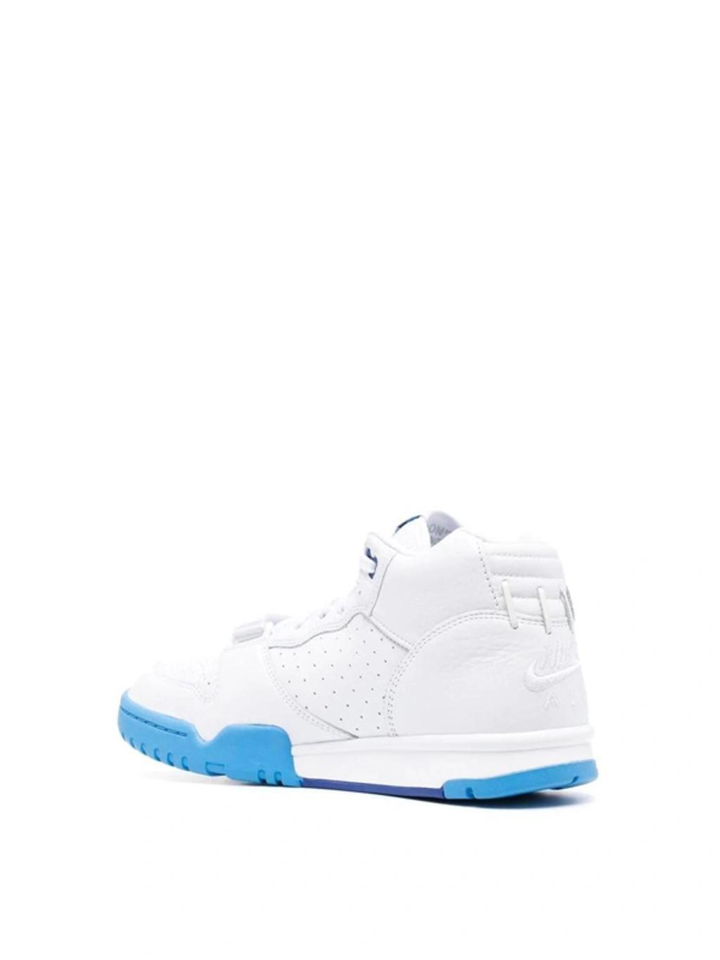 NIKE Air Trainer 1 High-top Sneakers In White Product Image