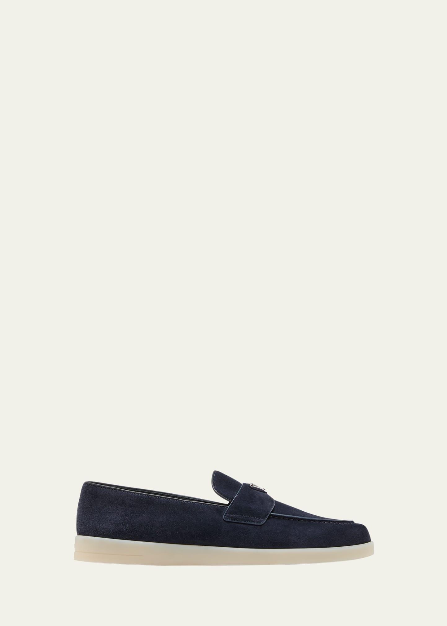 Mens Suede Loafers Product Image