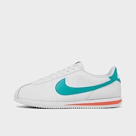 Nike Mens Nike Cortez - Mens Shoes White/Metallic/Dusty Cactus Product Image