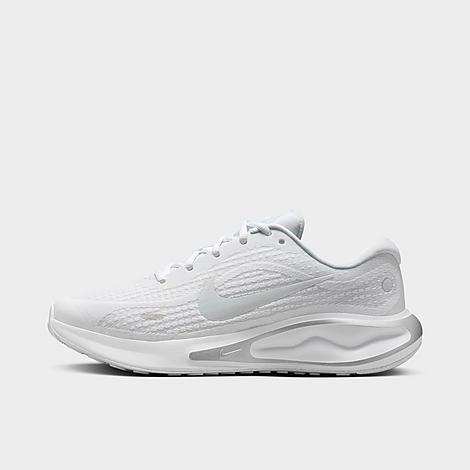 Nike Womens Nike Journey Run - Womens Running Shoes White/White/Pure Platinum Product Image