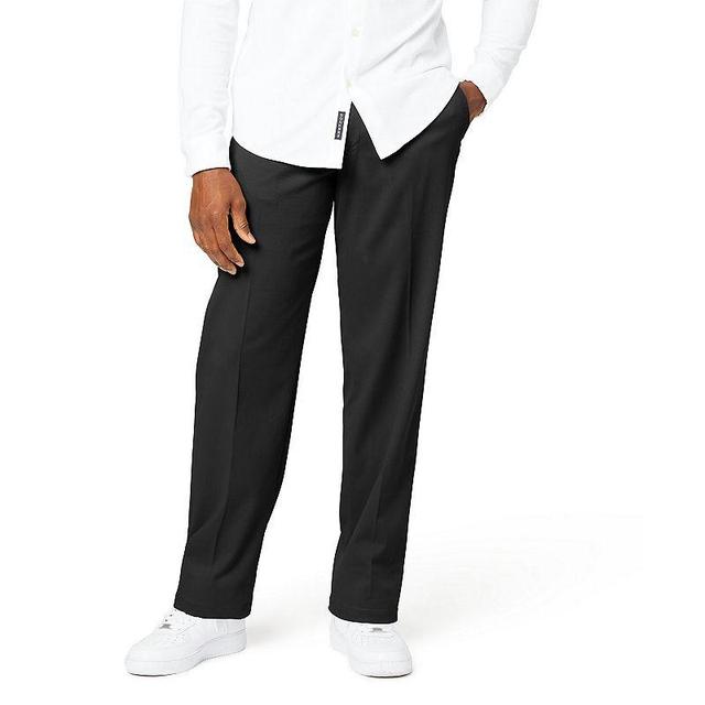 Mens Dockers Stretch Easy Khaki Relaxed-Fit Flat-Front Pants Product Image