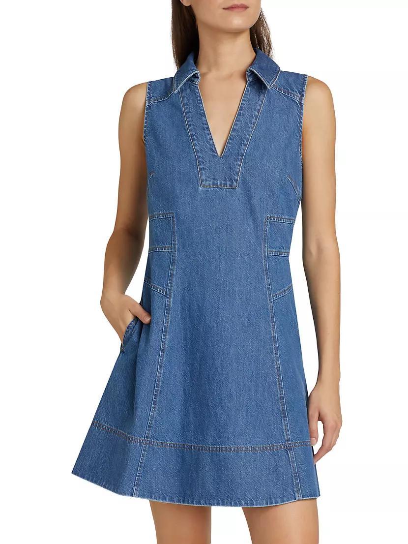 Reinata Denim Dress Product Image