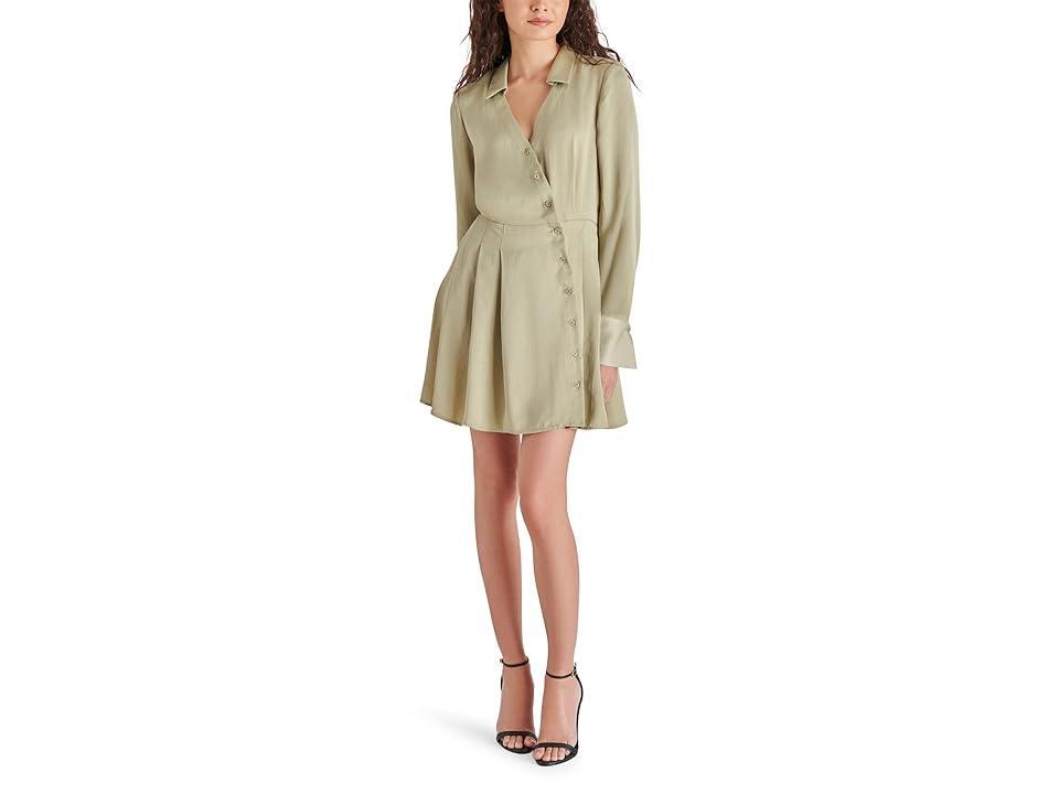 Steve Madden Charlee Dress (Latte) Women's Clothing Product Image