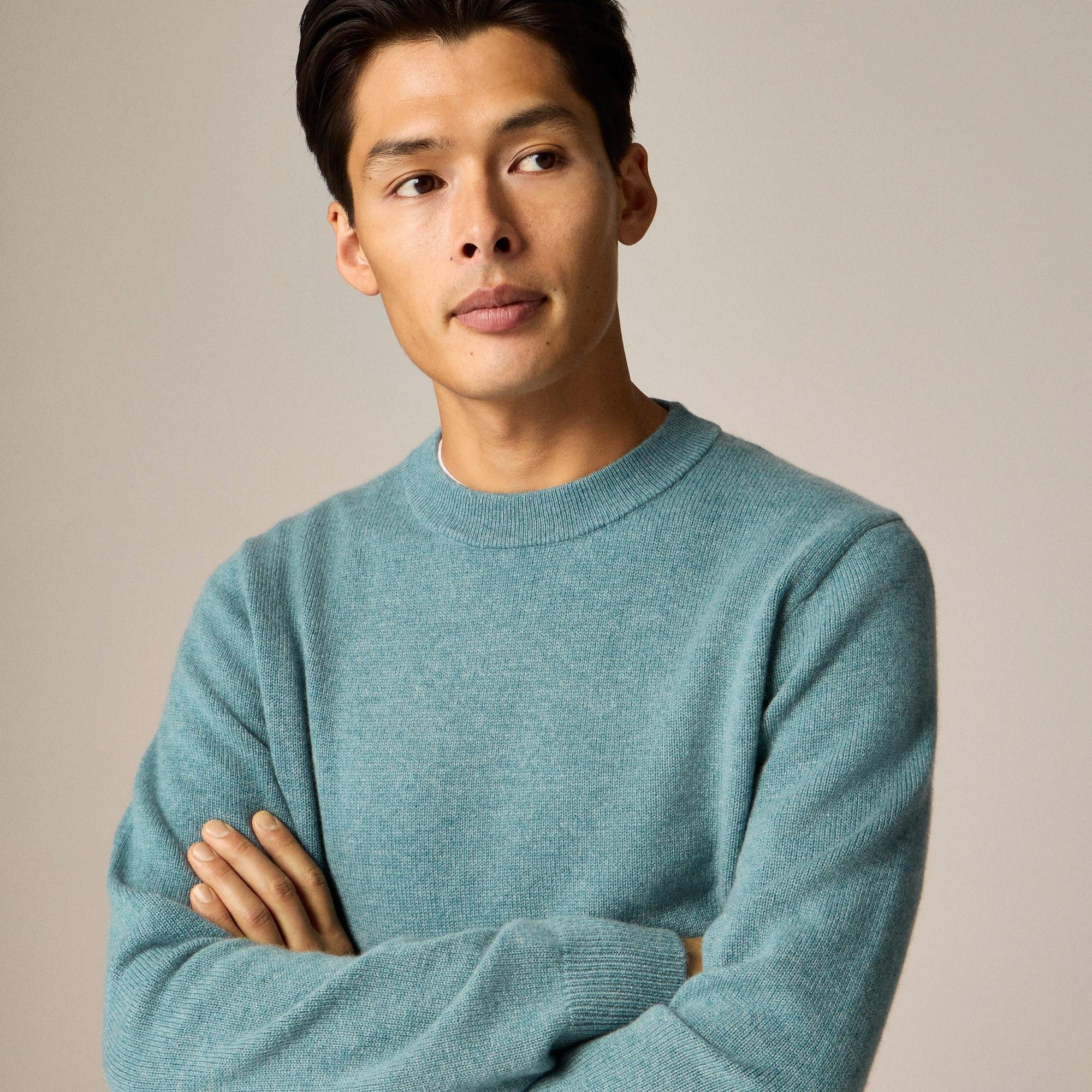 Midweight cashmere crewneck sweater Product Image