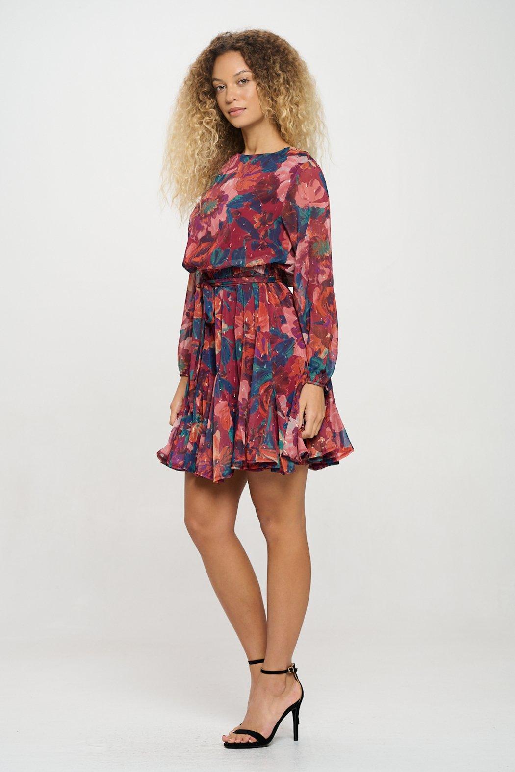 Ember Garden Long Sleeve Dress Product Image