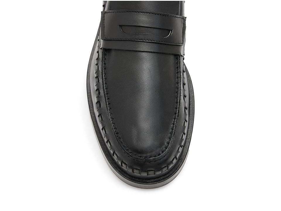 AllSaints Sammy Leather Loafer Men's Lace Up Wing Tip Shoes Product Image