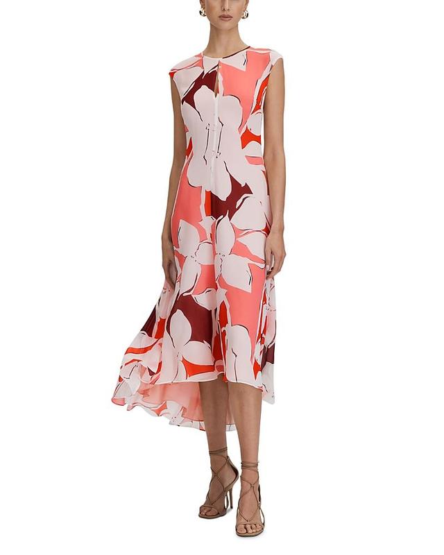 Womens Becci Floral Sleeveless Midi-Dress Product Image