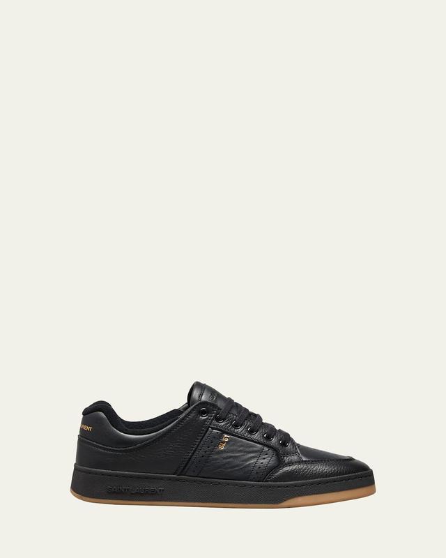 Mens SL/61 Low-Top Leather Sneakers Product Image