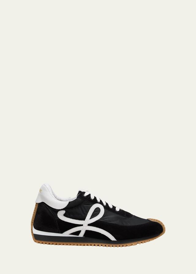 Mens Flow Runner Monogram Logo Sneakers Product Image