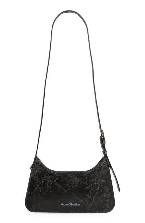 Acne Studios Mini Platt Crackle Leather Shoulder Bag Product Image