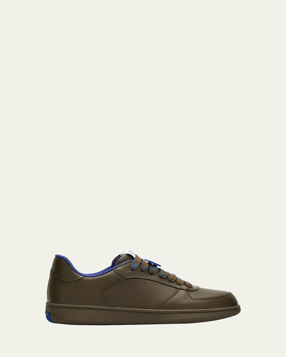 Mens Terrace Leather Low-Top Sneakers Product Image