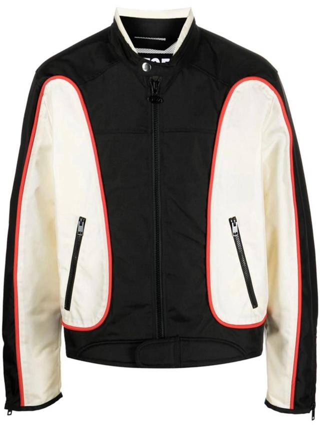 Colour-block Bomber Jacket In Multicolor Product Image