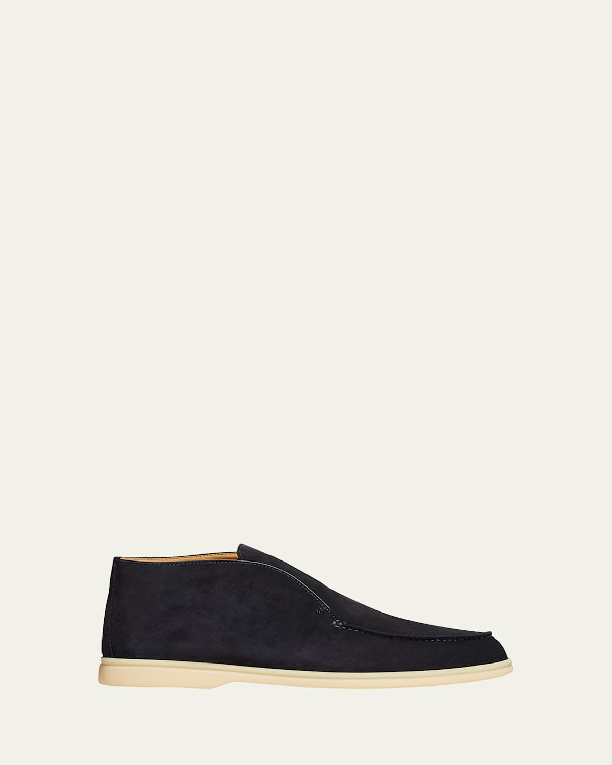 Mens Polacchino Suede Slip-On Chukka Boots Product Image