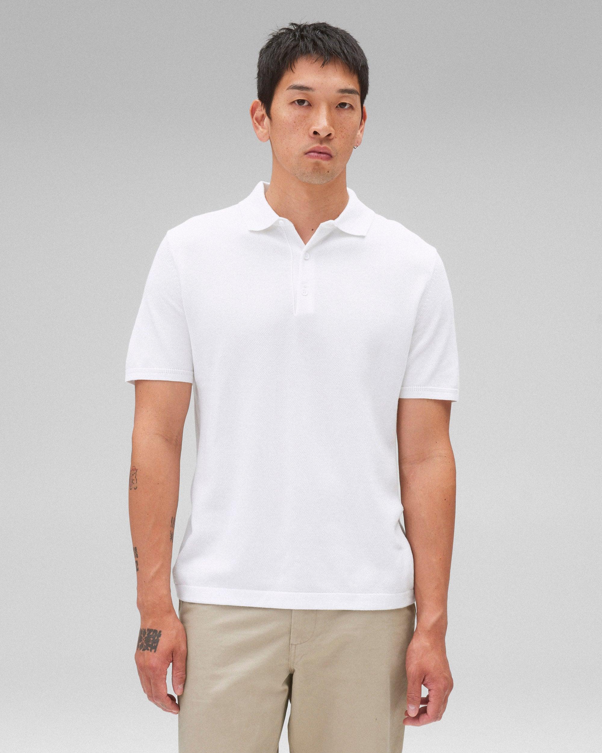 Supima Pique Ace Polo Male Product Image