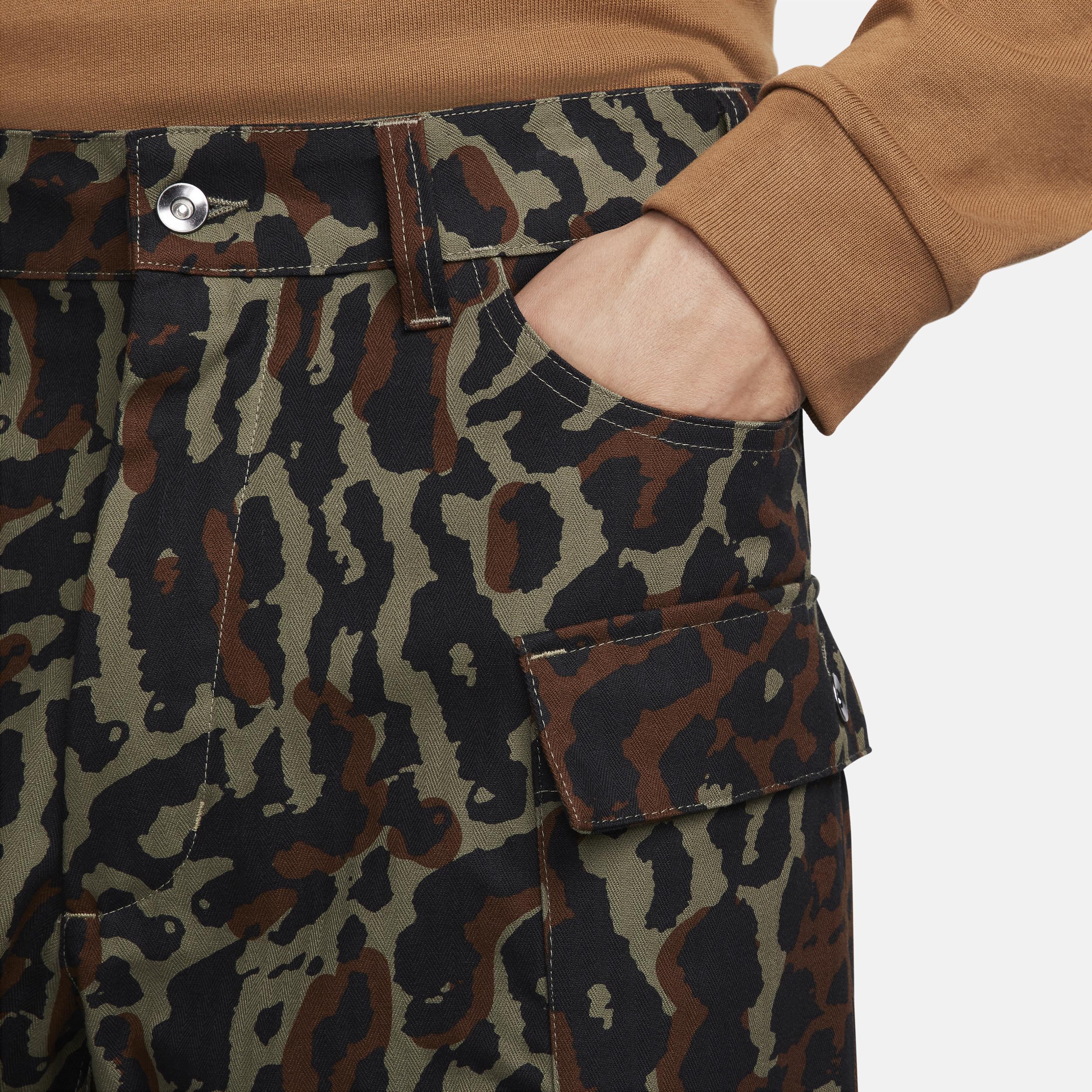 Nike Mens Life Allover Print Cargo Pants Product Image